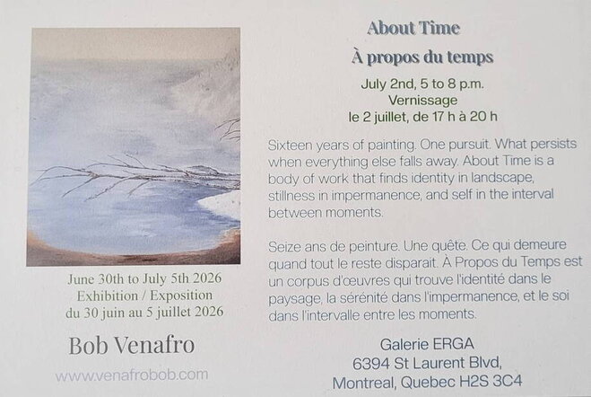 New Paintings by Bob Venafro Event