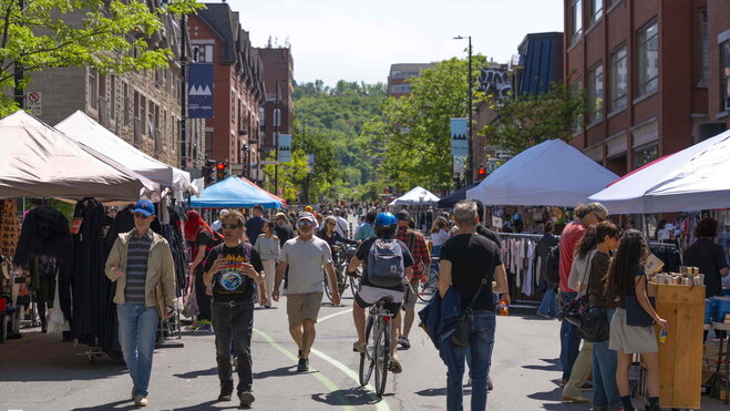 LAvenue du Mont-Royal célèbre la rentrée Événement