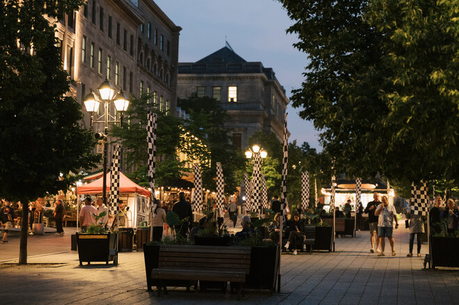 Le Vieux-Montr&eacute;al c&eacute;l&egrave;bre le Grand Prix