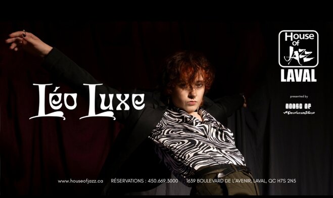At 7pm - Léo Luxe at Maison du Jazz (House of Jazz) Event