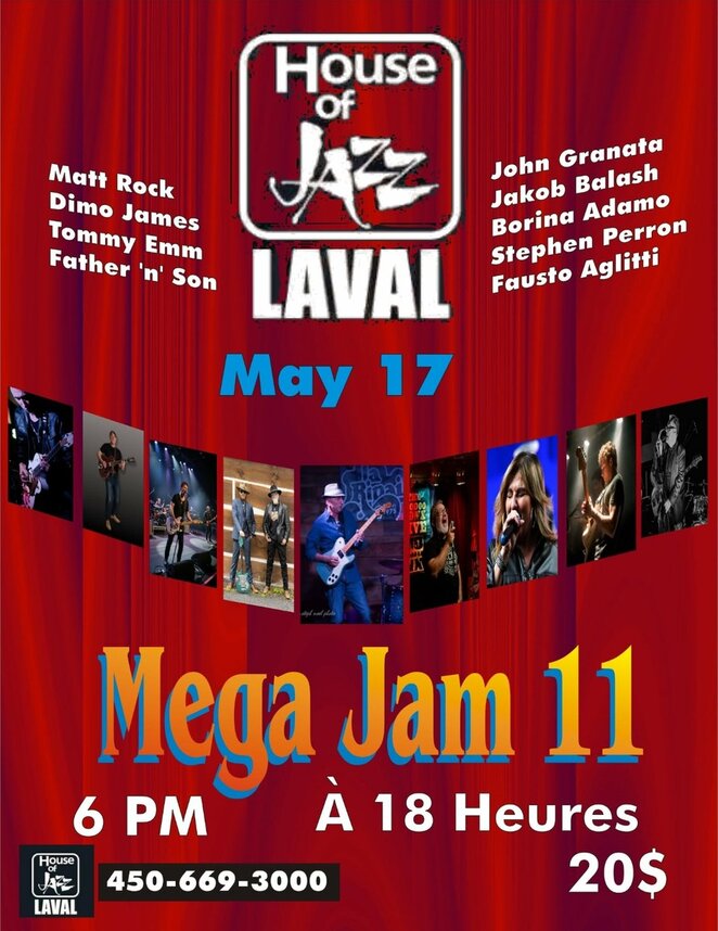 à 18h - Mega Bands chez Maison du Jazz (House of Jazz) Événement