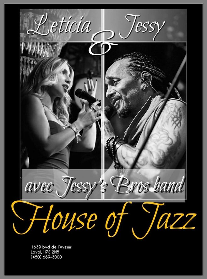 At 7pm - Jean-Christophe Germain & Leticia at Maison du Jazz (House of Jazz) Event
