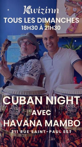 Cuban Night Every Sunday