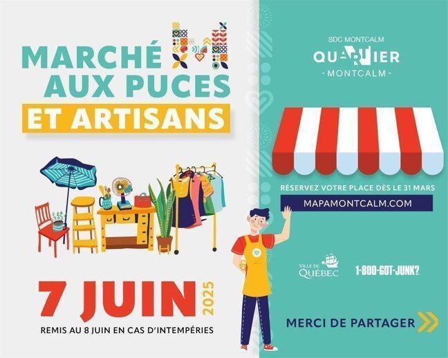 Marché Aux Puces et Artisans de Montcalm Event