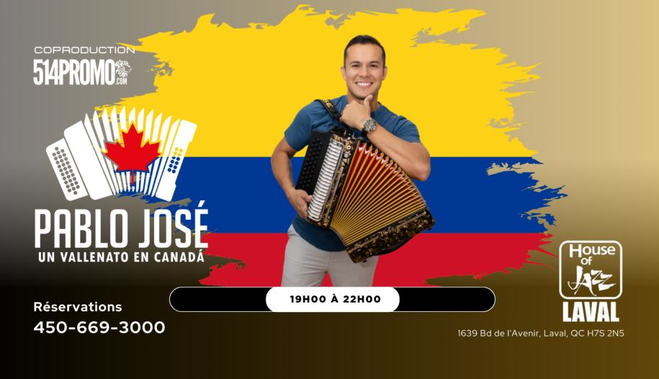 Pablo José at Maison du Jazz (House of Jazz) Event