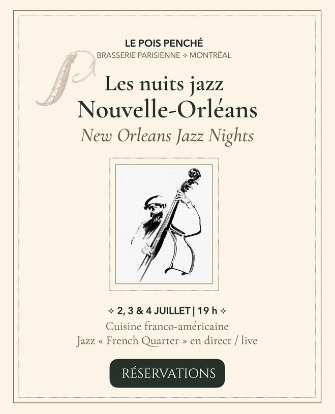 New Orleans Jazz Nights at Le Pois Penché Event