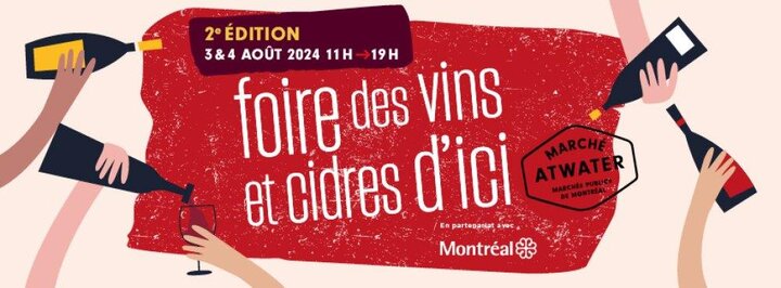 The Foire des Vins et Cidres Dici at the Atwater Market