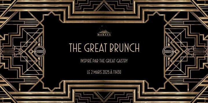 The Great Brunch - Inspiré par The Great Gatsby