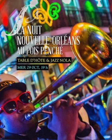 New Orleans Night at Le Pois Penché