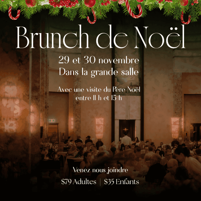 Brunch du Père Noël au Restaurant Le 9e