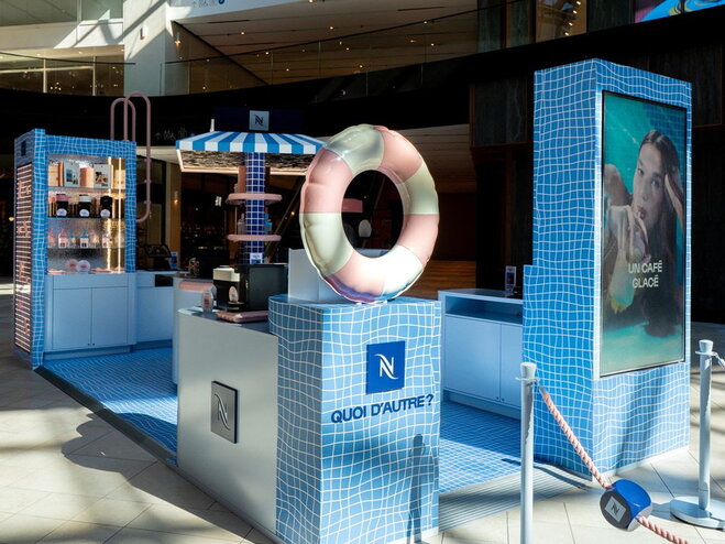 The Nespresso Coffee Discovery Kiosk Event
