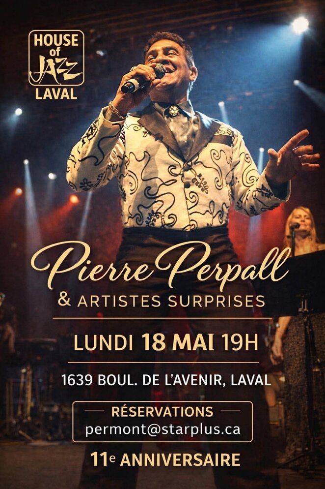 à 19h Pierre Perpall chez Maison du Jazz (House of Jazz) Événement