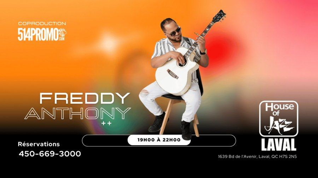 Freddy Anthony at Maison du Jazz (House of Jazz) Event