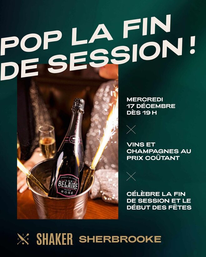 Pop la fin de session!