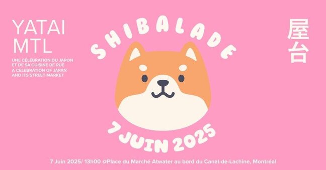 Le Shibalade revient pour une 2e édition! Événement