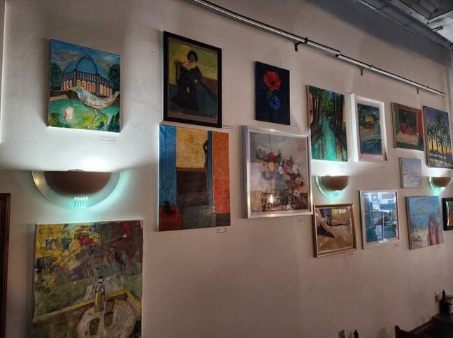 Vernissage au Oxford Café