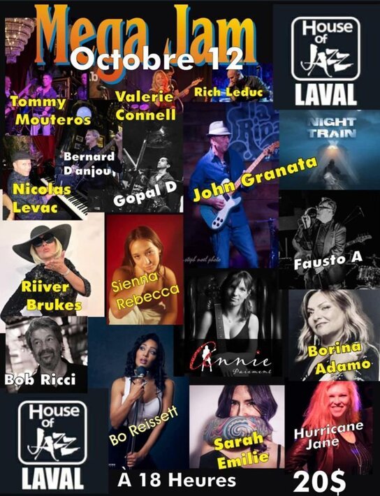 Mega Bands at Maison du Jazz (House of Jazz) Event