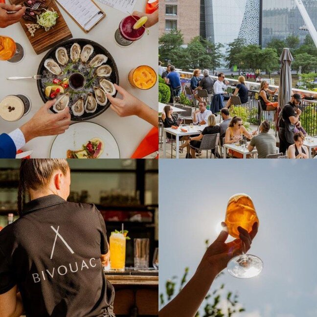 F1 Weekend on Bivouacs Terrace