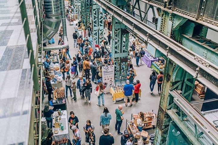 Marché du printemps au Locoshop Angus x Collectif Créatif MTL - 26 & 27 avril et 3 & 4 mai 2025