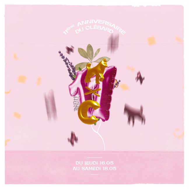 11th ANNIVERSARY OF CLÉBARD